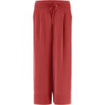 Pantaloni scontati rossi M in lyocell con elastico per Donna Freddy 