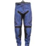 Pantaloni da cross blu XXL taglie comode 