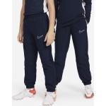 Pantaloni classici blu M in mesh traspiranti da calcio per Donna Nike Dri-Fit 