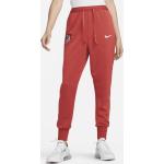 Pantaloni scontati rossi XL in poliestere traspiranti da calcio per Donna Nike Dri-Fit Atletico Madrid 