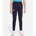 Pantaloni scontati blu XL traspiranti da calcio per Donna Nike Dri-Fit 