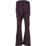 Pantaloni scontati viola scuro di pile da sci Colmar 