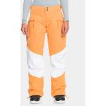 Pantaloni scontati arancioni L da sci per Donna Roxy 