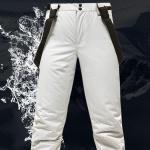 Pantaloni multicolore 3 XL taglie comode antivento impermeabili traspiranti lavabili in lavatrice da sci per Donna 