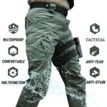 Pantaloni militari verde militare 3 XL taglie comode mimetici impermeabili da lavare a mano da trekking per Uomo 