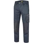 Pantaloni & Pantaloncini scontati da lavoro grigi M in poliestere per l'inverno per Uomo Diadora Utility 