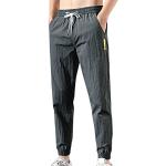 Pantaloni casual grigi L per l'estate da portiere per Uomo Generic 