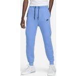 Pantaloni scontati casual blu XXL taglie comode con elastico per Uomo Nike Tech Fleece 