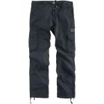 Pantaloni modello cargo di Alpha Industries - Jet cargo trousers - W30L34 a W40L34 - Uomo - nero