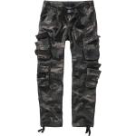 Pantaloni cargo militari XXL di cotone mimetici per Uomo Brandit 