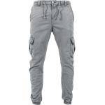 Pantaloni urban grigi 5 XL taglie comode di cotone da jogging per Uomo Urban Classics 