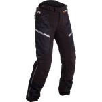 Pantaloni antipioggia neri softshell impermeabili traspiranti da moto per Donna Richa 