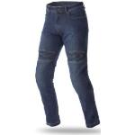 Pantaloni blu scuro XL da moto Seventy 