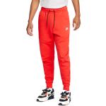 Pantaloni scontati rossi S da calcio per Uomo Nike Tech 