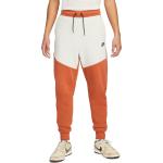 Pantaloni arancioni S da calcio per Uomo Nike Tech 