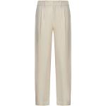 Pantaloni bianchi S con pinces Ralph Lauren 