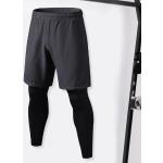 Pantaloni casual neri 3 XL taglie comode da jogging 