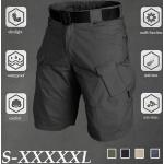 Pantaloni cargo classici 5 XL taglie comode in poliestere mimetici impermeabili lavabili in lavatrice per la primavera per Uomo 