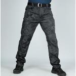 Vestiti ed accessori casual neri 3 XL taglie comode da paintball per Uomo 