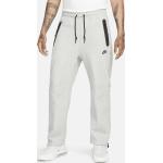 Pantaloni tuta scontati casual grigi XXL taglie comode per Uomo Nike Tech Fleece 