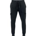Pantaloni tuta urban neri 4 XL di cotone per Uomo Urban Classics 
