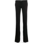 Pantaloni slim fit neri M di cotone per Donna Versace 