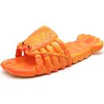 Pantofole arancioni numero 41 antiscivolo per l'estate per Donna 