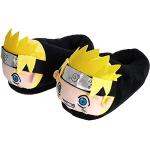 CosplayStudio Pantofole morbide e calde con viso per i fan di Naruto Uzumaki, Nero , 36 EU