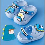 Pantofole larghezza A blu antiscivolo per l'estate per bambini 