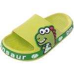 Pantofole larghezza E verdi numero 32 con tacco sopra i 9 cm antiscivolo per bambini 