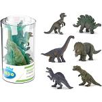 Papo isiplay 33018-Mini Set 1, PVC, Colore Mini Tubo Dinosauri, 33018