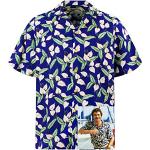 Camicie hawaiane casual blu M per Uomo Paradise found Tom Selleck 