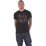 Paramore T Shirt Spiral Band Logo Nuovo Ufficiale Unisex Nero Size L