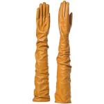 Guanti lunghi gialli 7 pollici in nappa per cerimonia per Donna Parisi gloves 