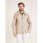 Parka beige M in twill manica lunga Guess Marciano 