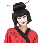 Costumi neri Taglia unica in poliestere da geisha 