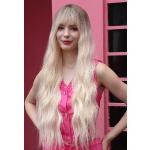 Parrucche sintetiche per capelli ricci per Donna Barbie 