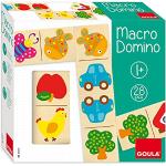 Partner- Goula 53327-Macro Domino Animali, Multico