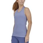 Magliette & T-shirt scontate blu chiaro L in misto cotone Tencel Bio sostenibili con scollo rotondo per Donna Patagonia 