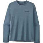 T-shirt tecniche da lavoro blu XL sostenibili per Uomo Patagonia 