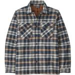 Patagonia Insulated Organic Cotton MW Fjord Flannel shirt Fields: new navy L