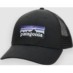 Cappelli trucker neri in poliestere sostenibili per Donna Patagonia 
