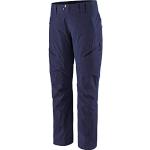 Pantaloni stretch classici blu navy S Gore Tex sostenibili impermeabili per Donna Patagonia 