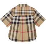 Camicie scozzesi classiche XL mezza manica per Donna Burberry Kids 