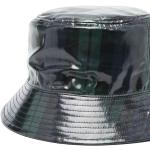 Cappello bucket con stampa tartan