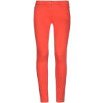 Jeans arancioni 7 XL di cotone tinta unita a vita bassa per Donna Patrizia Pepe 