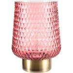 Lampade da tavolo design scontate rosa di vetro 