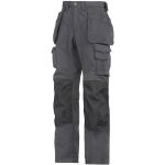 Snickers Workwear 3223 - Pantaloni da carpentiere Short 104 (W38 L30)) Steel Grey/Black 5804