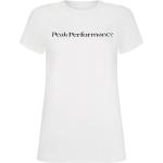 T-shirt tecniche bianche M traspiranti mezza manica per Donna Peak Performance 