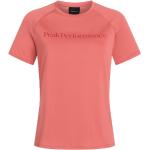 T-shirt tecniche rosa M traspiranti mezza manica per Donna Peak Performance 